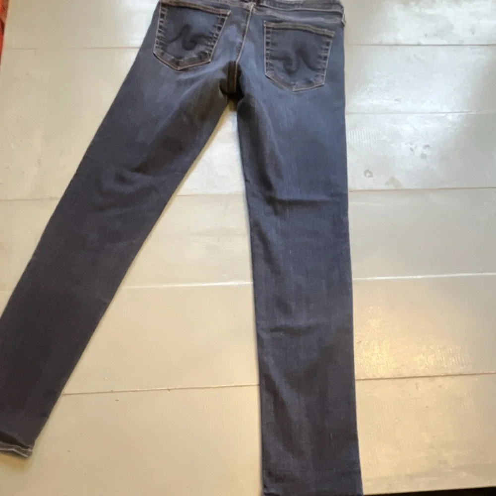 AG Prima Jeans 27R Mid Rise Cigarette Dark Wash USA Made Adriano‎ Goldschmied